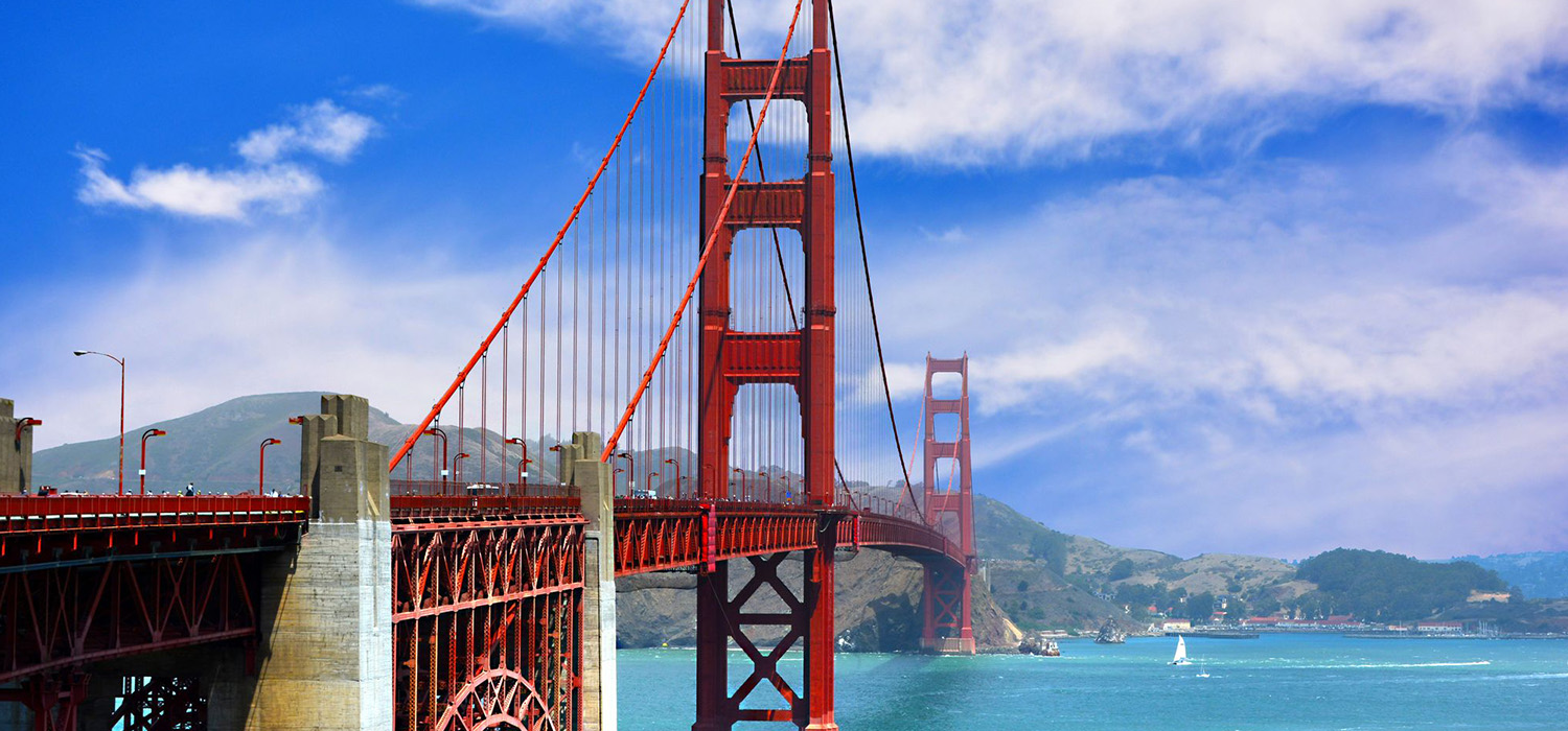 San Francisco Is A One-of-a-kind Experience Explore The Infamous Golden Gate Bridge Just A Walk Away From The Presidio Parkway Inn